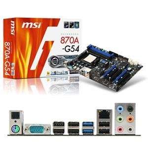 MSI, ATX AM3 AMD 870 DDR3 (Catalog Category Motherboards / Socket AM3 