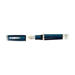  Krone Amelia Earhart Blue Limited Edition Fountain Pen 