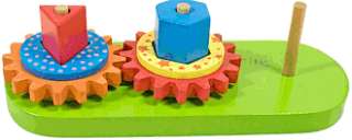 blocks and gears set 13 piece wooden set product description learning 