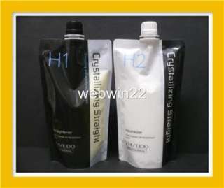  Straight Straightener Cream coarse resistant H1 H2 hair perm JAPAN