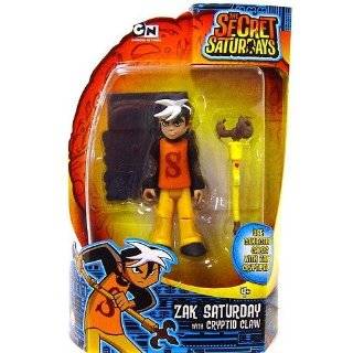 The Secret Saturdays Action Figure Zak Saturday with Cryptid Claw