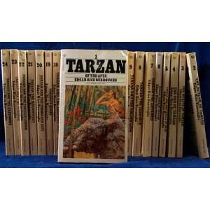    TARZAN of the Apes. 24 Volume Set Edgar Rice Burroughs Books