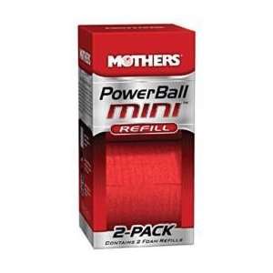  Mothers 5145 Powerball Mini Refill   2 Pack Automotive