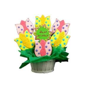 Tulips Cookie Cuties Basket  Grocery & Gourmet Food