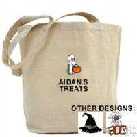 PERSONALIZED Halloween Trick or Treat Bag Embroidered  