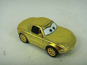 Disney Pixar Cars Diecast Toy Dinoco Dream Gold Tia  