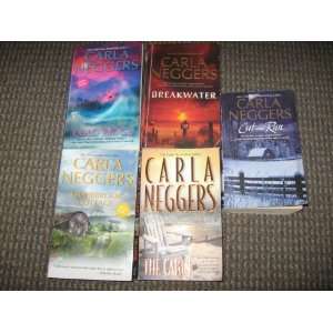  Carla Neggers Set 5 books ~ Cut and Run ~ Breakwater 