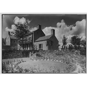   in Amenia, New York. East facade, over garden 1944