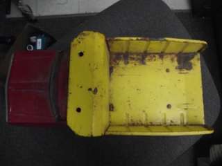 1960s Vintage Red Yellow Tonka Dump Truck Great Condition Pickup 