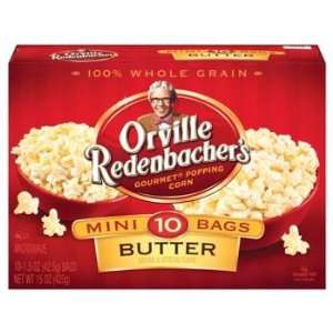 Orville Redenbachers Mini 10 Bags Butter Popcorn 15 oz (Pack of 6 