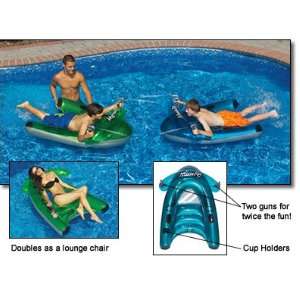 Manta Ray Dual Squirter Inflatable for Hours of Swimming Pool Fun