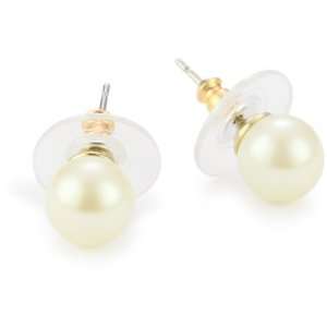   Carolee Pearl Basics Simulated Pearl 8mm Pearl Stud Earring Jewelry