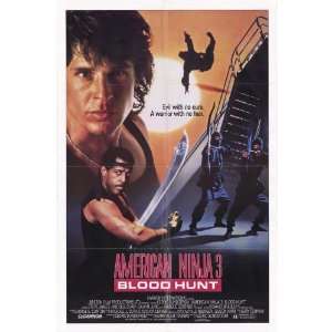  American Ninja 3 Blood Hunt (1989) 27 x 40 Movie Poster 