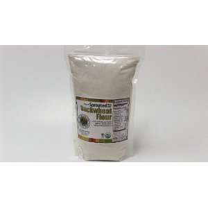 2lb. 100% Whole Grain, Organic, Sprouted Buckwheat Flour  