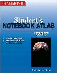 Hammond Students Notebook Atlas, (0843709499), Hammond World Atlas 