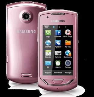 BRAND NEW SAMSUNG S5620 MONTE PINK,UNLOCKED,3G,WiFi,GPS 8806071000558 