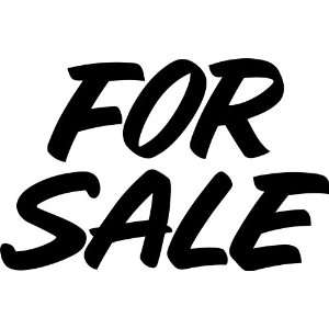  For Sale Sign Window Wall Graphic Lettering Decal Store 