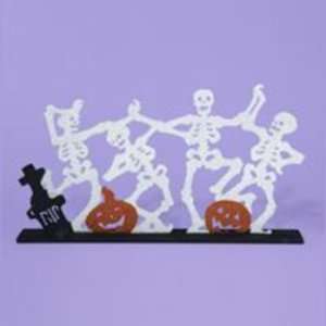  12.5 Wooden Dancing Skeletons Case Pack 24