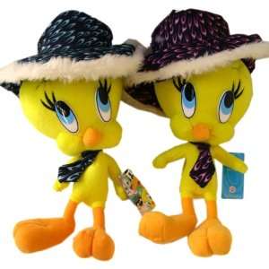   Looney Tunes Gemini Tweety plush set (1 pc   Blue Hat) Toys & Games