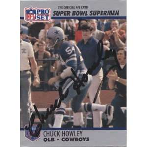 Chuck Howley signed autographed Pro Set Card Dallas Cowboys