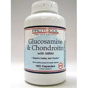  Protocol for Life Balance Glucosamine & Chondroitin w/ MSM 