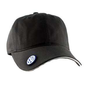  VW BALL MARKER CAP   BLACK Automotive