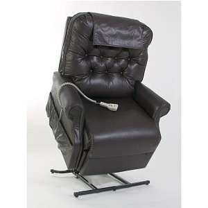 Mega Motion 3 Position Lift Chair Small Model GL358, Vinyl Chestnut, 1 
