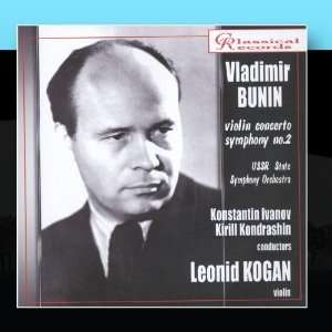  Vladimir Bunin. Violin Concerto, Symphony No.2 Kirill 