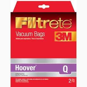    Filtrete Hoover 64720 Type Q Synthetic Bags, 2 Pack