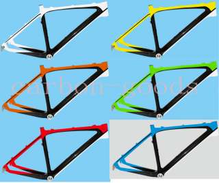 New 3k Glossy Finish Full Carbon Fiber Mountain Bike MTB bicycle Frame 