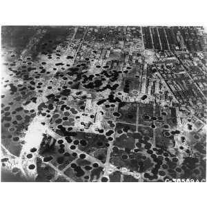 Bomb damage Osaka, Japan, WW II 1945