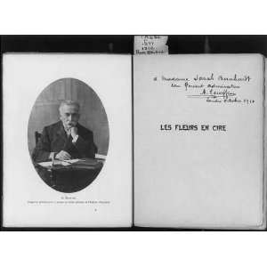  Photo,Title Page,August Escoffier,Les Flerus en cire 