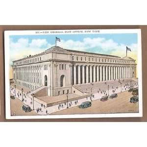  Postcard New General Post Office New York City 3 