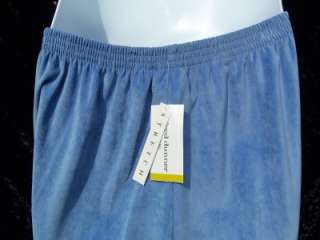 ALFRED DUNNER 14 PETITE MED PROPORTION PANTS PERIWINKLE  