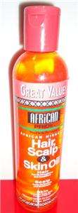 African Pride Miracle Hair, Scalp, & Skin Oil 8oz/237mL  