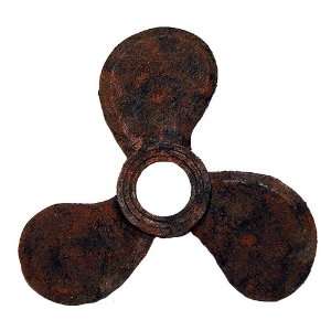 Rusty Boat Propeller 3 Prop Wall Home Decor 