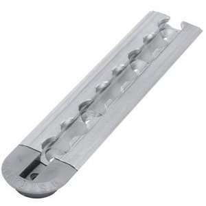    Silver End Cap for Flange Rail L Track Anchorages Automotive