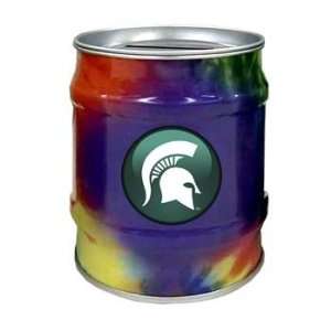   Michigan State Spartans MSU NCAA Tie Dye Tin Bank