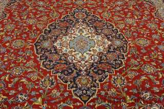 OVERSIZED TRADITIONAL FLORAL 10X15 KASHAN PERSIAN ORIENTAL AREA RUG 