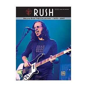  Rush Deluxe Bass TAB Collection 1975   2007 Book Musical 