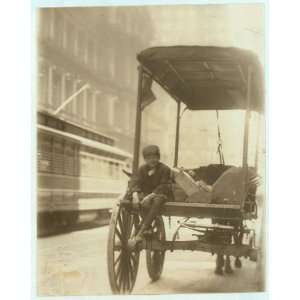   Express helper,. Location St. Louis, Missouri. 1910