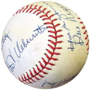  MLB Executives Autographed Feeney Baseball (12 Autos 