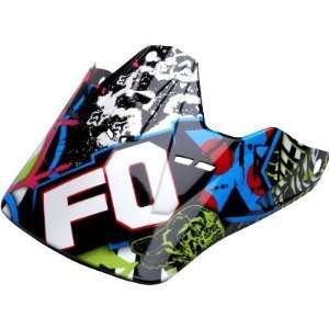  Fox Racing V2 Pure Filth Helmet Visor [Blue/Black 