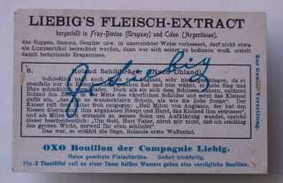 1890s? Liebig Fleisch Extract Roland Schildtrager VTC  