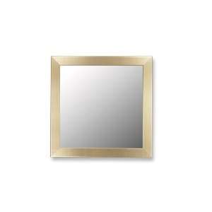  4 pack wall mirror set with champagne gold finish. by 