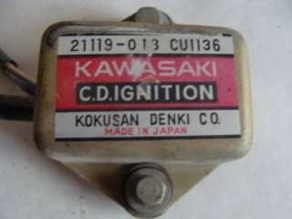 1976 Kawasaki KX 250 CDI Ignition Box KX250 AHRMA  