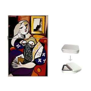  Woman with Book Picasso Flip Top Lighter Health 