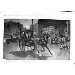  1901 Piccadilly Circus Clubman Covent Garden Horses 