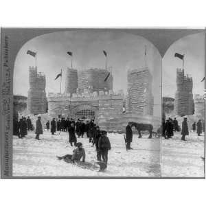   ice,sculptures,Montreal,Midwinter Carnival,Quebec,Canada,c1909 Home
