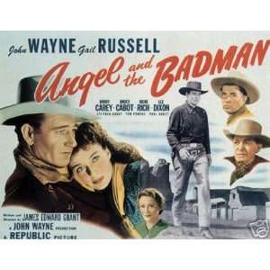  Angel and the Badman John Wayne Poster 